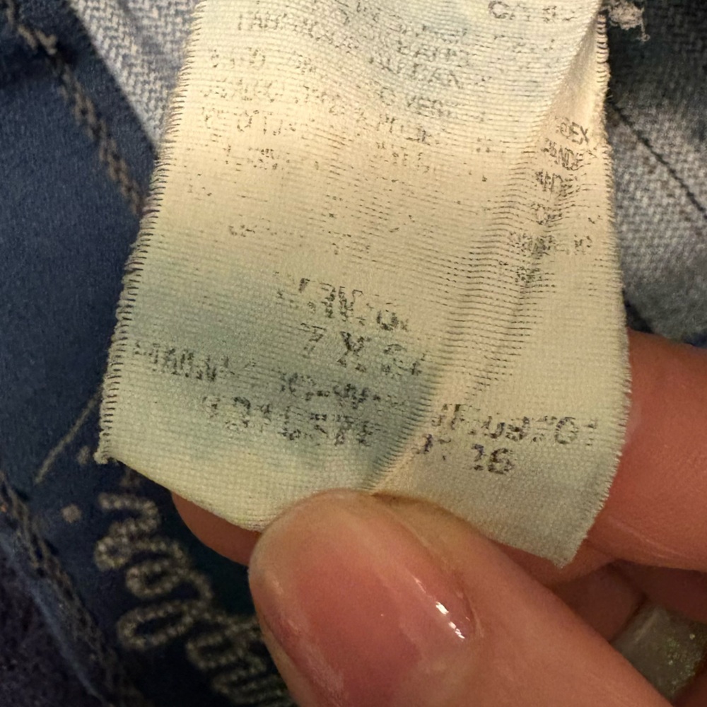 Wrangler bootcut women’s blue jeans - Picture 8 of 9